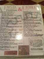 Roma Italian menu
