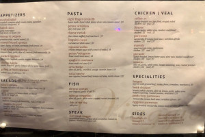 Viaggio -highland Park menu