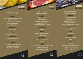 Ateneo Aspe menu