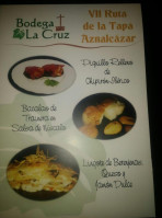 Bodega La Cruz food