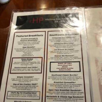 HP Cafe America Bistro menu