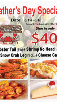 The Juicy Crab East Point menu