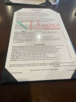 Verona's Cucina Italiana menu