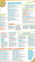 Solluna menu