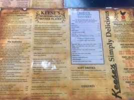 Keese's Simply Delicious Restaurant food