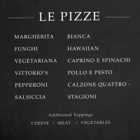 Vittorio's Family Style Trattoria menu