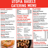 Utopia Bagels food