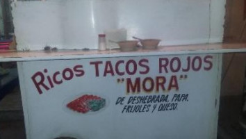 Tacos Mora food