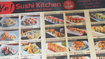 Yo!sushi Kitchen food