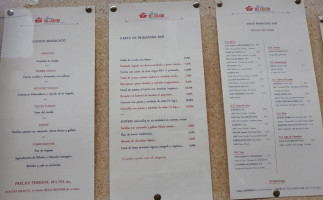 El Almacén Del Arriero menu