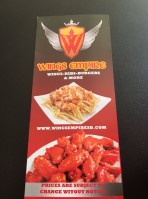 Wings Empire El Cajon food