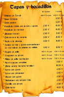 Hermanas Miedes menu