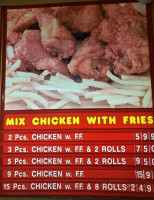 New York Fried Chicken menu