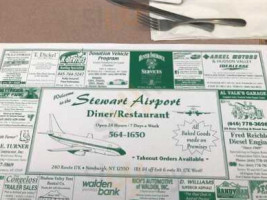 Stewart Airport Diner food