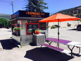 The Expresso Hut inside