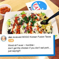 Mogo Korean Fusion Tacos food