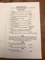 Joe Bessinger's Barbeque menu