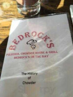 Bedrock's Chowder House food