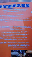 Pizzería Labunny menu