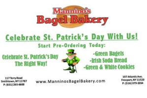 Mannino's Bagel Bakery food
