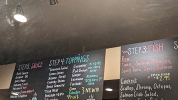 Poke Tiki Tustin menu