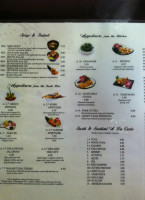 Wasabi Sushi House menu