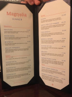 Magnolia Grill menu