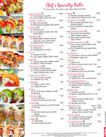 Ginger Exchange menu