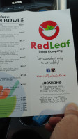 Red Leaf Salad Company inside