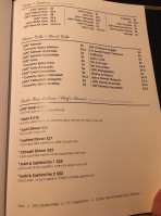 Wasabi menu