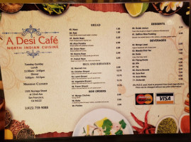 A Desi Cafe food