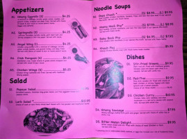 Mama Mai's Noodle Llc menu