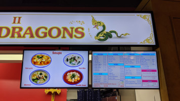 Thai Dragon menu