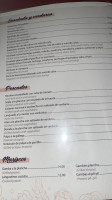 Posada Del Cordobes menu
