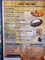 Mi Pueblito Colombiano menu
