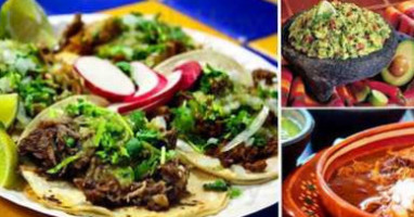 Los Dos Compadres Taqueria food