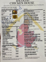 Bacolod Chicken Haus menu