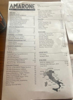 Amarone menu