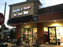 Sprinkles Scoops Ice Cream Shop inside