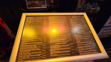 At Nine Restaurant Bar menu