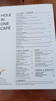 Hole In One menu