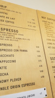 Andytown Coffee Roasters menu