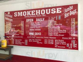 Smokehouse inside