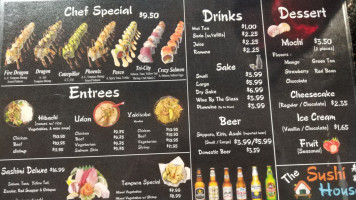 The Sushi House menu