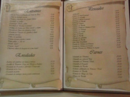 La Tortuga menu