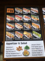 Tak-e Sushi Rolls food