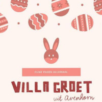 Villa Groet Uit Avenhorn Avenhorn menu