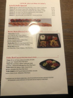 Ru San's Japanese Sushi menu