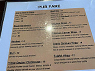 Game On Sports Grill menu