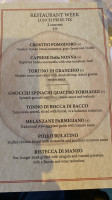 Bocca Di Bacco (chelsea 20th St menu